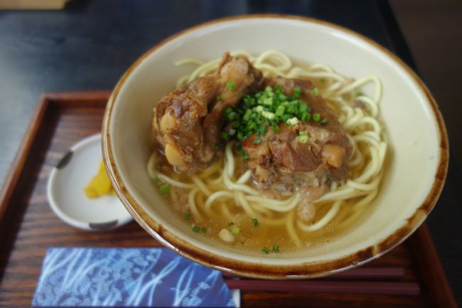 ソーキそば。<br /><br />もういちど食べたくて。