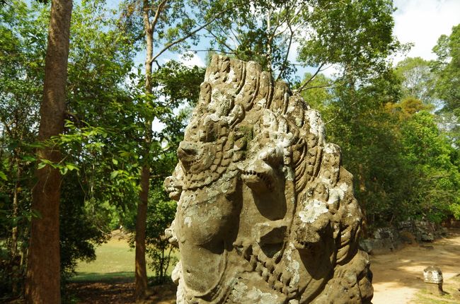 ガルーダにご挨拶し