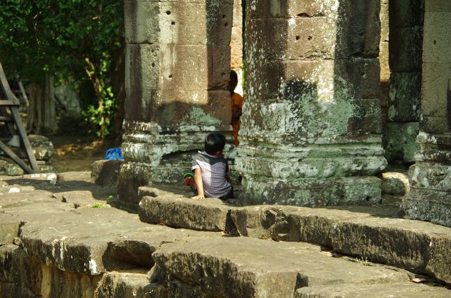 ローカルキッズの遊び場になっています