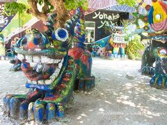 米子焼工房（石垣島）
シーサー達が本当にハッピーで、個性的でとにかくすごくかわいいのです。