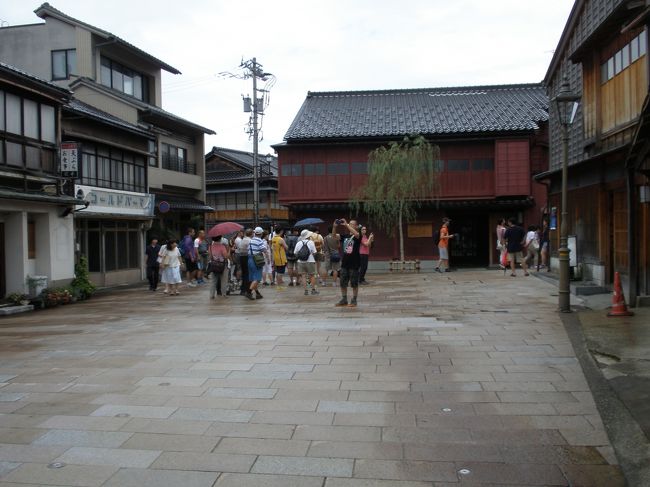 中国人と思われる団体が説明を聞いていました。