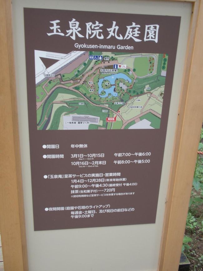 玉泉院丸庭園へ向かいます。