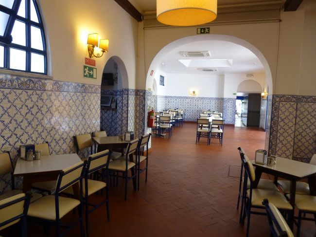 店内のアズレージョ