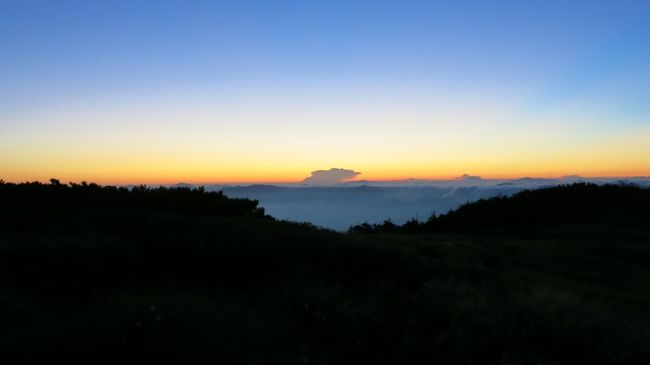 翌朝、大湿原の夜明け。