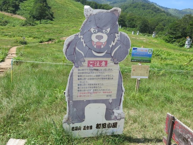 和田小屋到着、完全下山。9:49<br />ここのベンチで一息入れながら、ゴール直前で我々を抜いていった単独男性と山談義。<br />埼玉在住の彼は、単独行＆テント泊専門だという。<br />今回は夜明け前からスタートしたというが、この時間に下山とは恐るべき健脚。<br /><br />彼曰く「ここを登れれば西黒尾根も大丈夫ですよ」<br /><br />おいおい、ホントか？！　西黒尾根って三大急登だよ。苗場山ってそんなキツイ山だったの？<br /><br />丹沢はほとんど知らないという彼に、丹沢の素晴らしさを熱弁し(笑)<br /><br />またどこかの山で、と別れた。