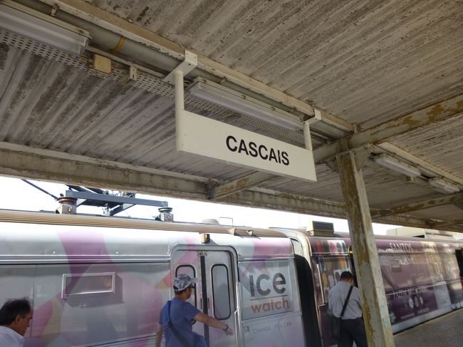 カスカイスからカイス・ド・ソドレへ戻ります。<br />