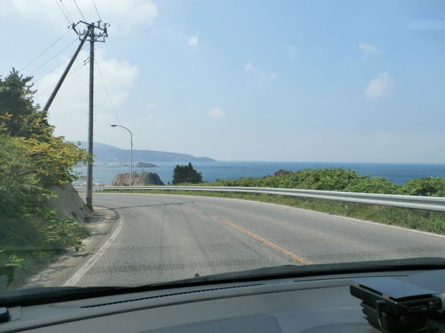 日本海眺めながら国道１０１号線♪　鰺ヶ沢町から深浦町　温泉はウェスパ椿山♪　寄り道しながらお家に帰ろう