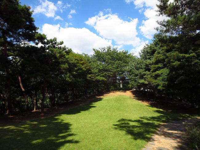 緑のキャンパスって感じ。<br /><br />