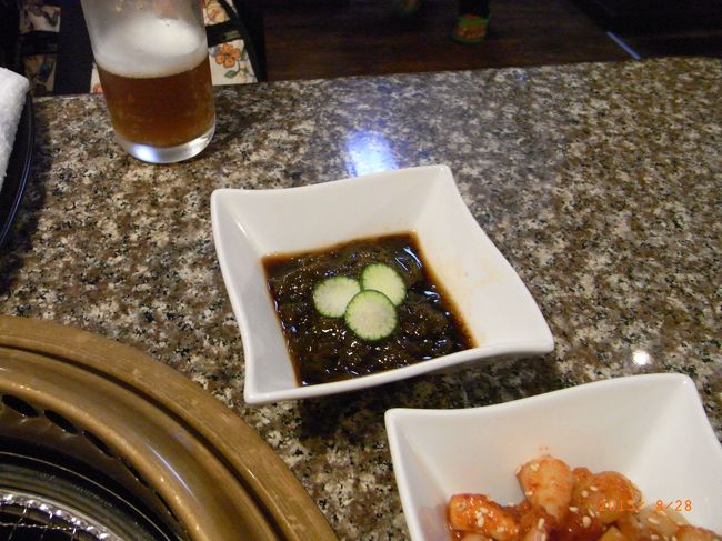 もずく！<br />よしくんは、お昼の方がおいしかったねと。<br /><br />おいしいよ！