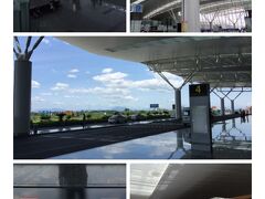 ■ハノイ到着

   映画を２本見ていると、あっという間に
   ノイバイ空港に到着

   日本の円借款で建設られたノイバイ空港
   国際ターミナル。
   とても綺麗だが、３階はまだ建設中の
   ようだ。
