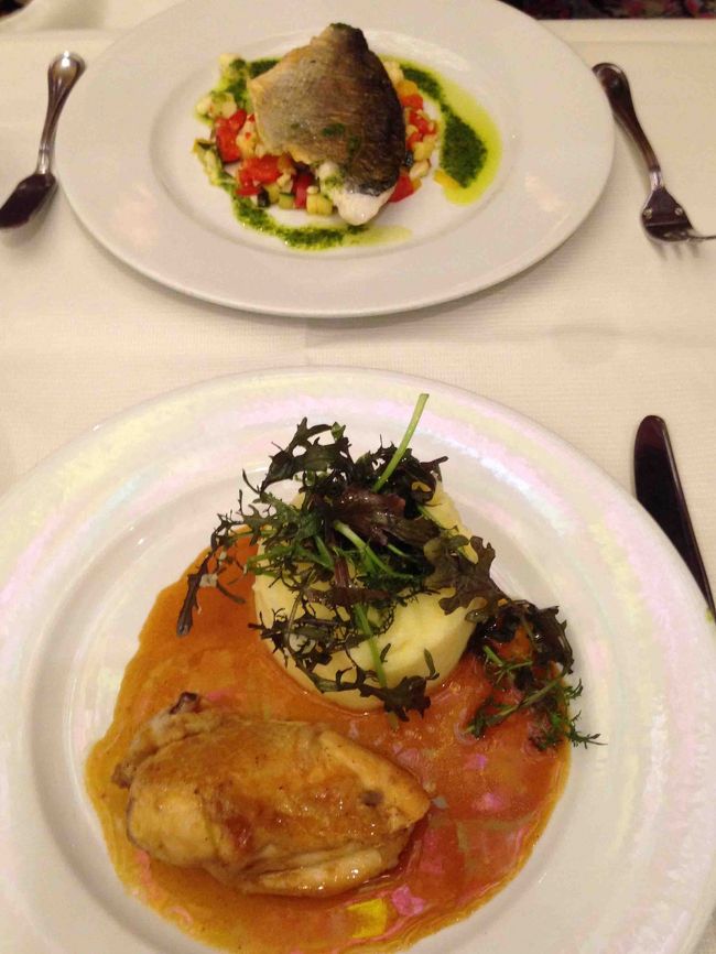 日本語メニューで注文したので、驚くような料理は出てきません。笑