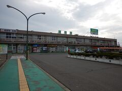 朝７時に酒田駅に到着。一日たっぷり時間が使える。