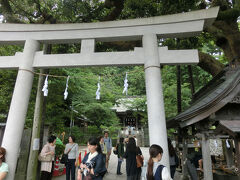 御霊神社
ここも混んでいました。