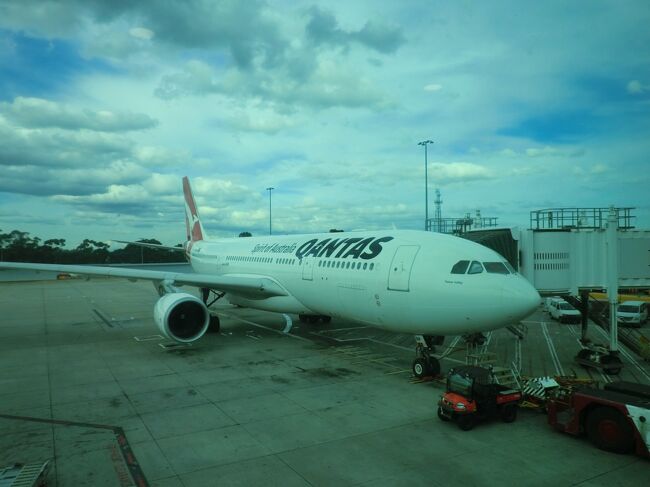 カンタス航空 A330-300 ビジネス・スイート搭乗記・メルボルン