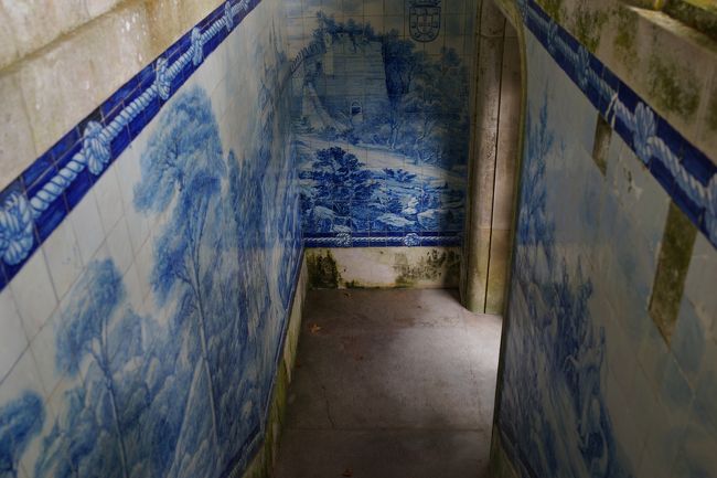 きれいなアズレージョがありました。