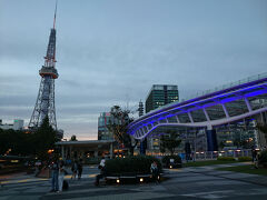 ホテルがある栄エリアを散策。