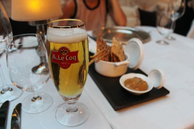 疲れたぁ〜<br />まずはビール！