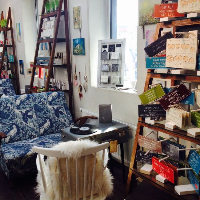 北欧〜って感じ<br /><br />夫はカフェよりアルコールがいいとラウンジに行きたがるのでここで別行動<br />