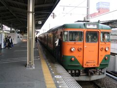 2007.01.20　静岡
静岡に到着。静岡地区の１１３系は二度と乗ることはなかった。