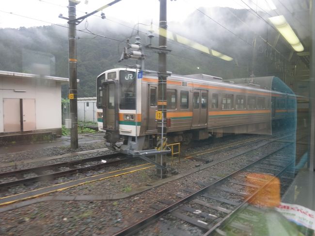 18きっぷ⑨『第2回 乗り鉄強化月間 【初日・中編】 台風接近!通常運行に願いを込めて乗る飯田線の旅』