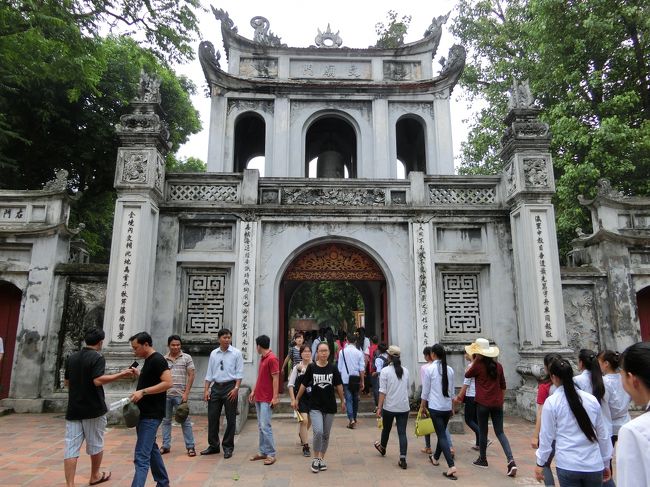 孔子を祀ってある文廟に行きました。