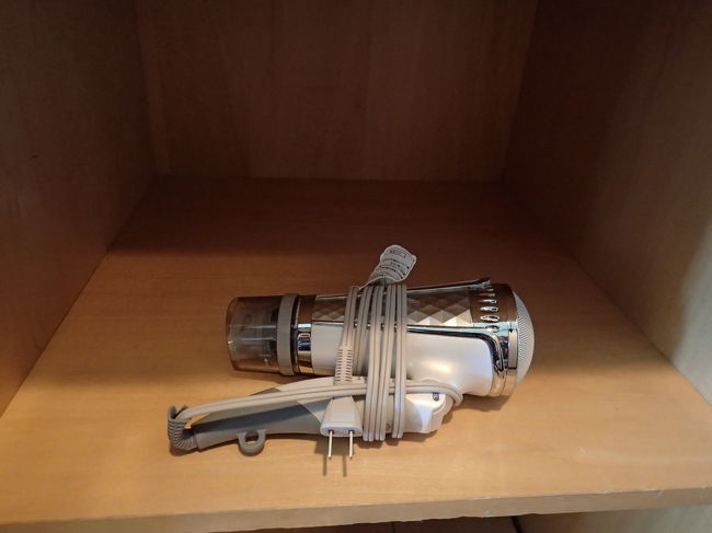 ドライヤーもハイパワーのもので助かりました