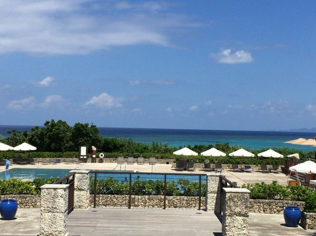 レセプションを抜けるとこの景色(*^。^*)<br />