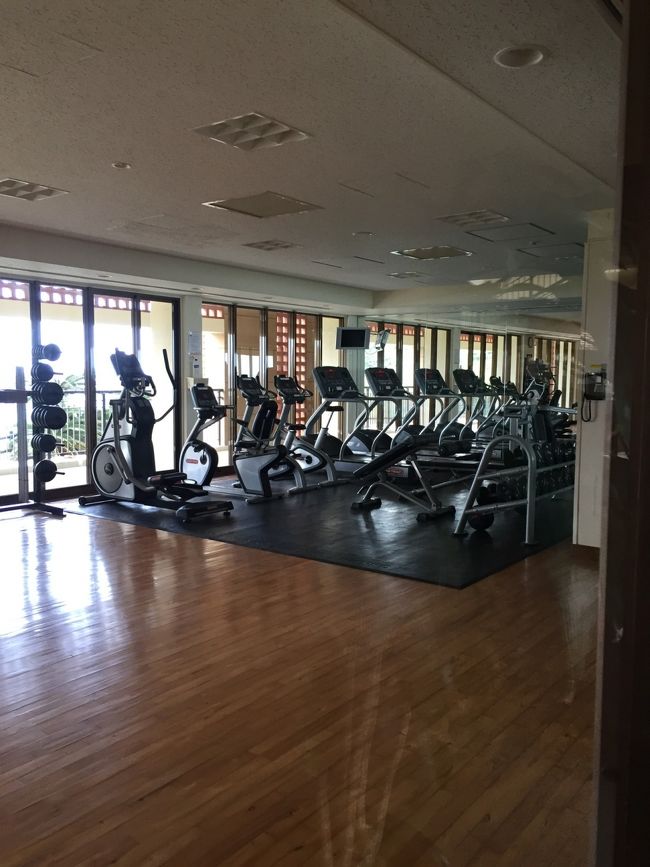 ジムもありましたよ<br /><br />海を見ながら出来るので気分は最高だよね<br /><br />次回来たときはやってみたい。<br />