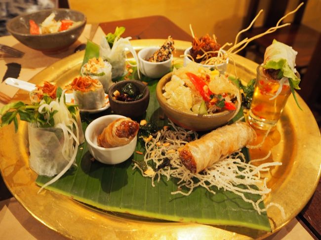 洗練されたベトナム料理が楽しめる！<br /><br />このアラカルトも絶品！<br /><br />ハノイってなんでこんなに美味しいものがいっぱいなんだろう。<br /><br />みんな絶対にハノイに行くべき！<br /><br />この盛り付けもきれいで食べるのがもったいなかった。