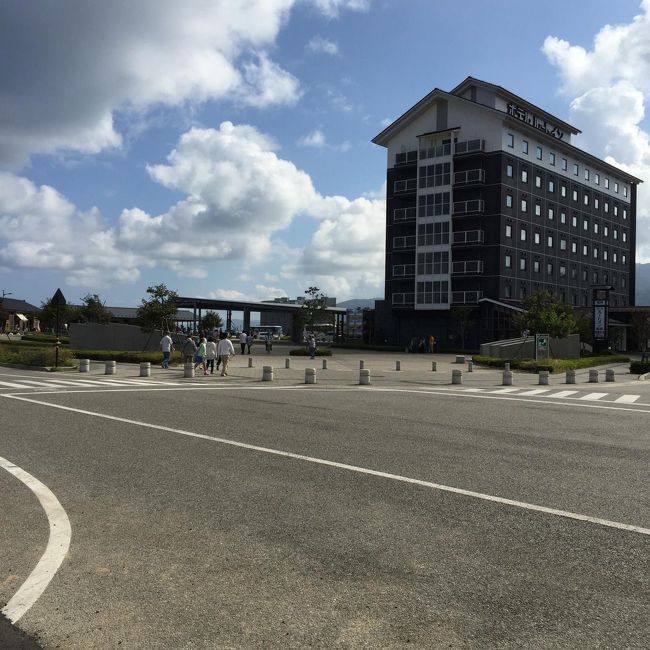 ここのルートインホテル、いい場所にあるなぁ。