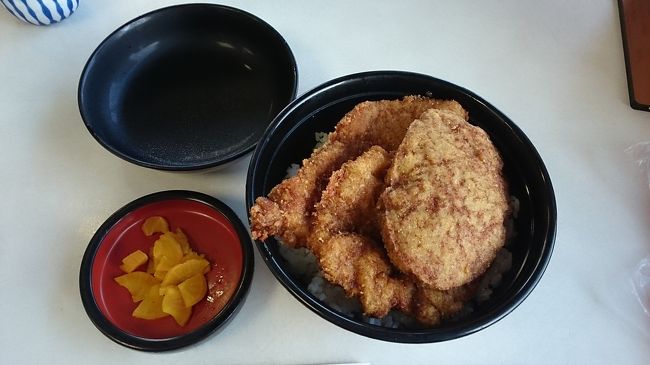 ソースカツ丼。<br />おいしかったです。