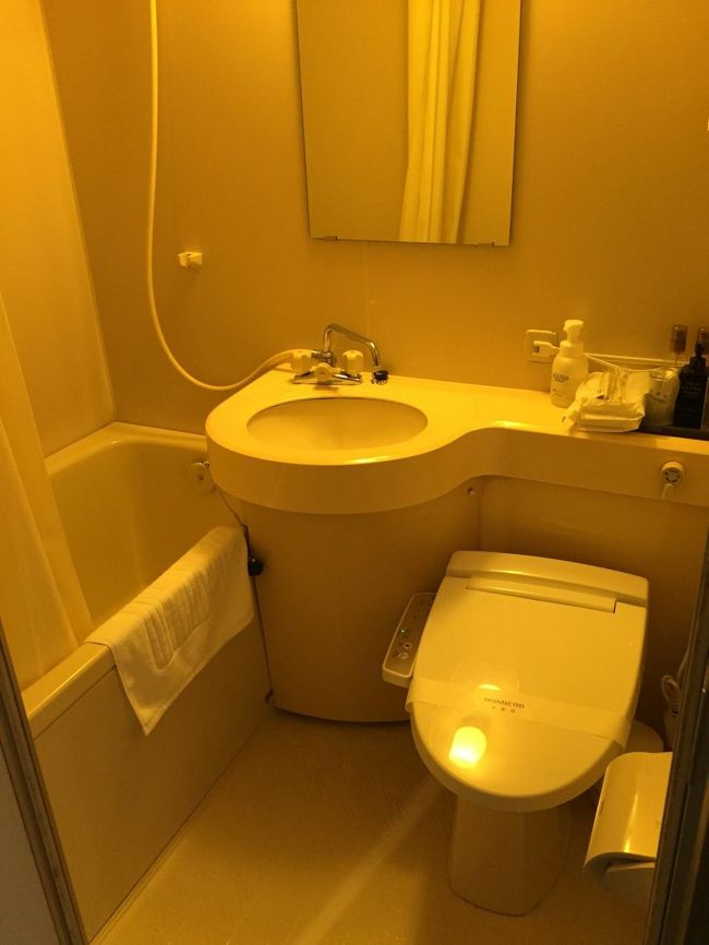 大浴場があるため、ここのお風呂を使うことはありませんでした。