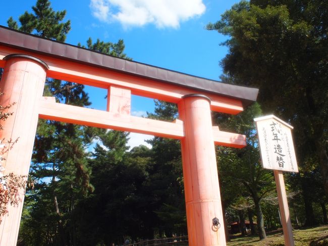 春日大社 一の鳥居。