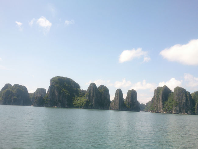 さぁいよいよクライマックス！ハロン湾ともお別れです。<br /><br />極上の6時間クルーズでした。