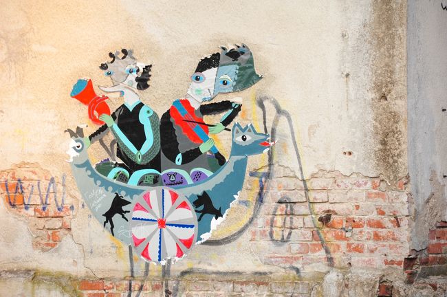 芸術的ならくがき<br />らくがきではなくアートだろうけど。