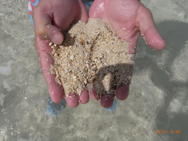 砂きれいでしょ！