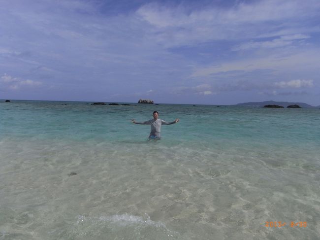 よしくんと海(*^-^*)