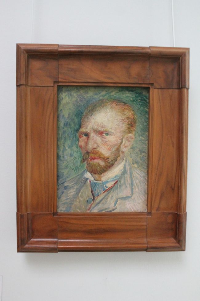 オランダ、クレラー・ミュラー美術館。ゴッホの自画像