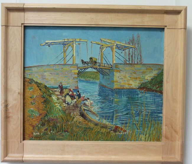 オランダ、クレラー・ミュラー美術館。ゴッホの跳ね橋