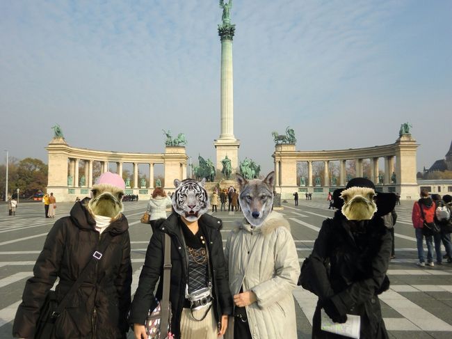 ブダペスト　英雄広場