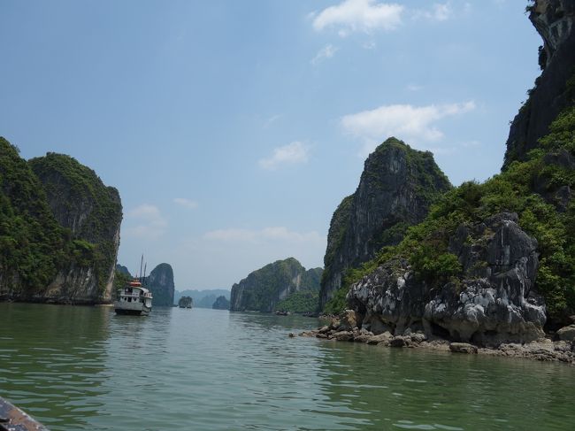 ランチを食べながらクルーズでした。