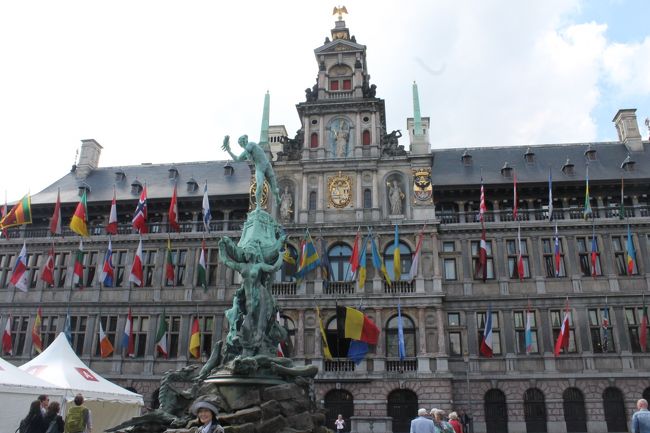 ベルギー、アントワープの街