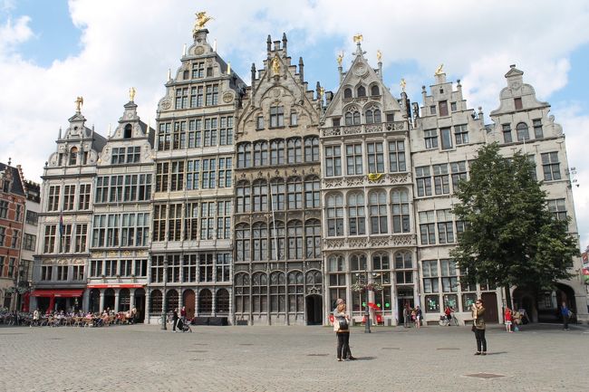 ベルギー。アントワープの街
