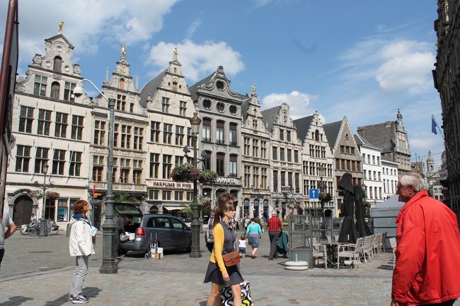 ベルギー、アントワープの街。