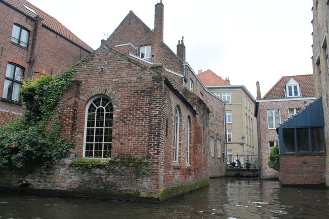 ベルギー、世界遺産の街ブルージュ、運河クルーズ