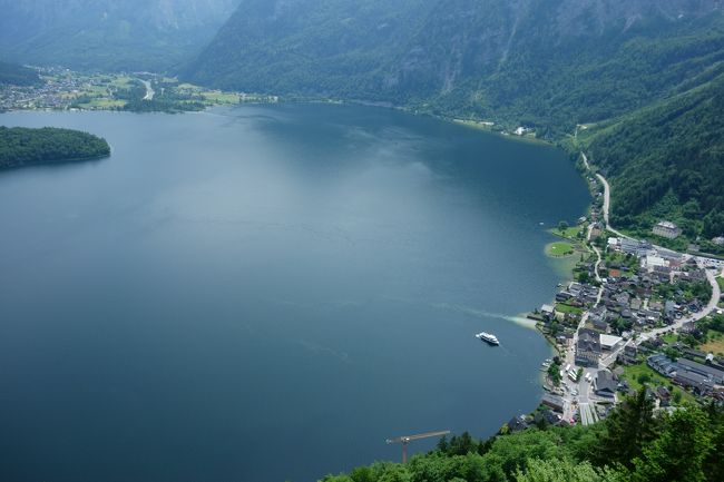 世界遺産展望橋からの景色。<br />朝小雨だった天気がだんだん晴れてきました〜