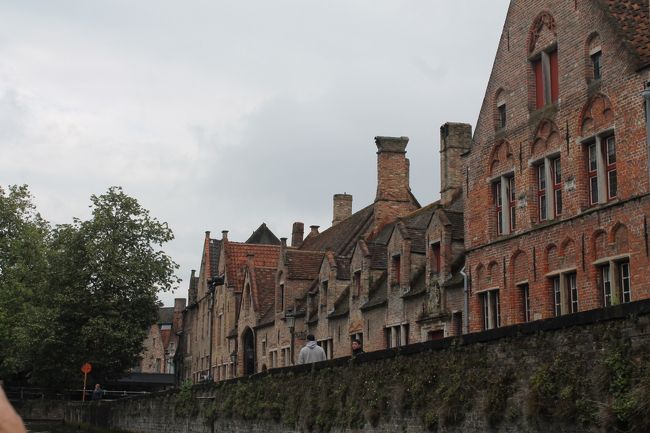 ベルギー、世界遺産の街ブルージュ、運河クルーズ