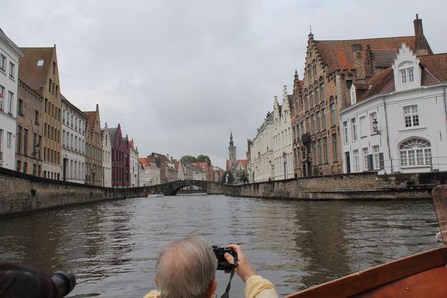 ベルギー、世界遺産の街ブルージュ、運河クルーズ