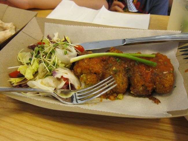 チキンチーズライスボール。<br />お味は。。。