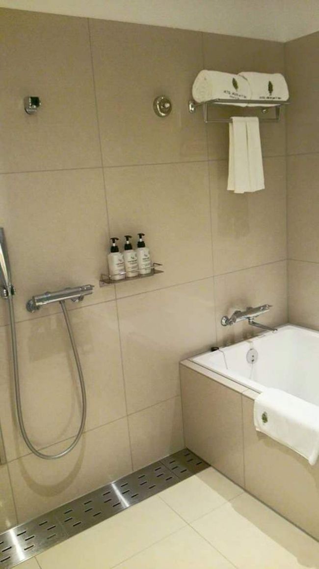 バスもこんな感じで広々。<br />